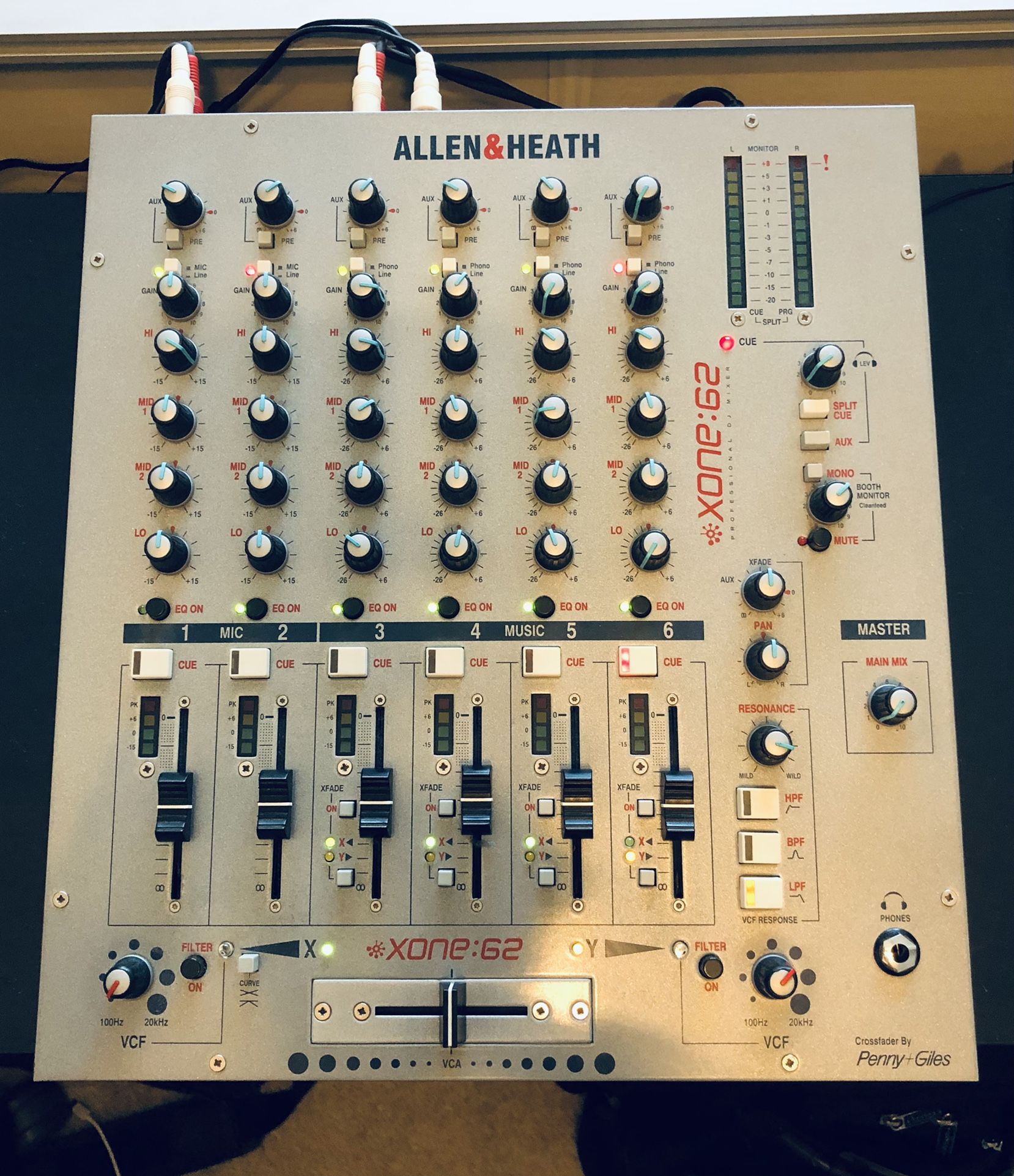 Allen & Heath XONE 62 - Rare 6 Channel DJ Mixer