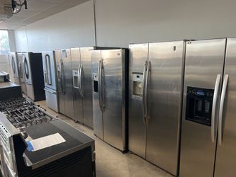 2 LOCATIONS -USED REFRIGERATORS FOR SALE/FREE DELIVERY /120 DAY WARRANTY