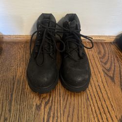 Baby Timberland Black Boots Size 8