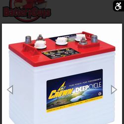 Crown Battery 6 Volts 