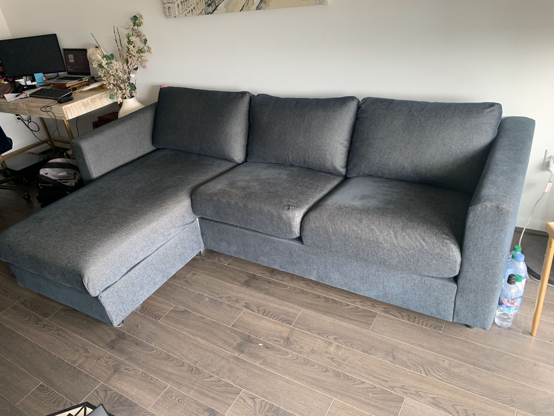 IKEA NEW Vimle Sectional in Tallmyra Black/Grey