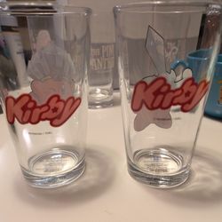 Kirby Abilities Set of 2 Pint Glasses
