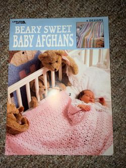 Leisure Arts #2774, Beary Sweet Baby Afghans