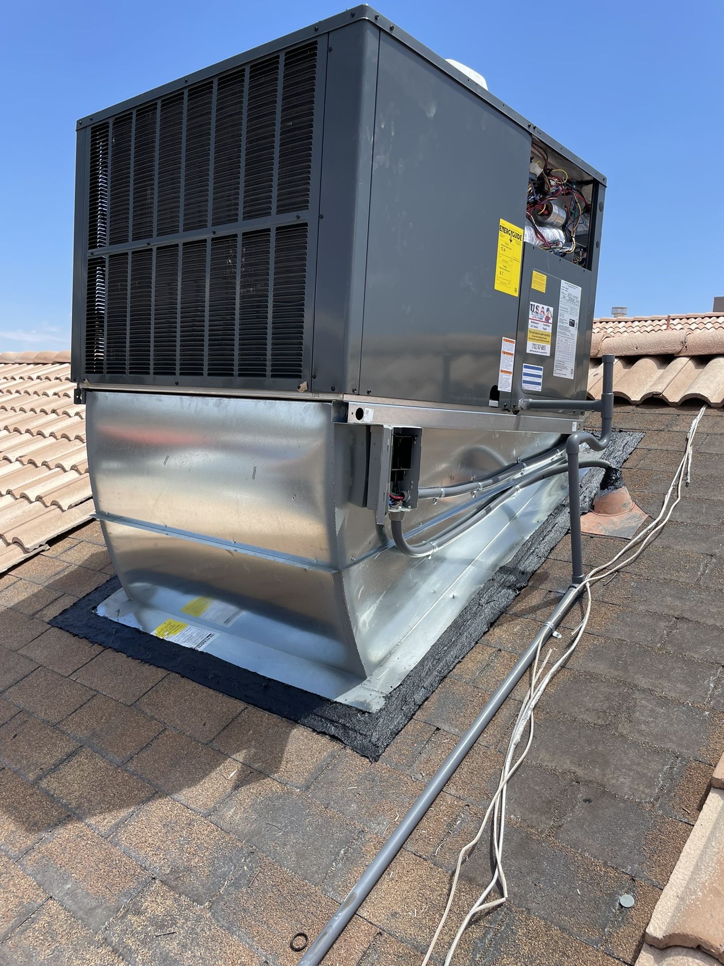 New Ductwork And Units