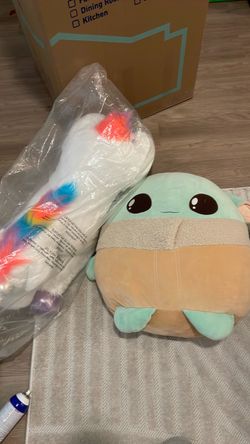 Free plushies + pillow