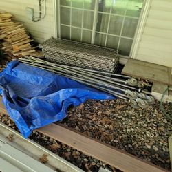 stainless steel shelves $40 each 