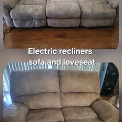 Sofa and Loveseat (Electric)