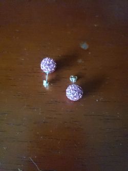 New earings sterling silver.