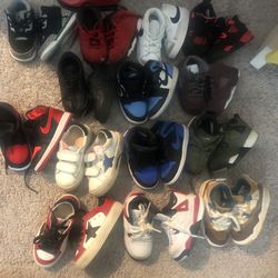 Size 7c Quality And Excellent Shape Shoes(jordan And Nike)