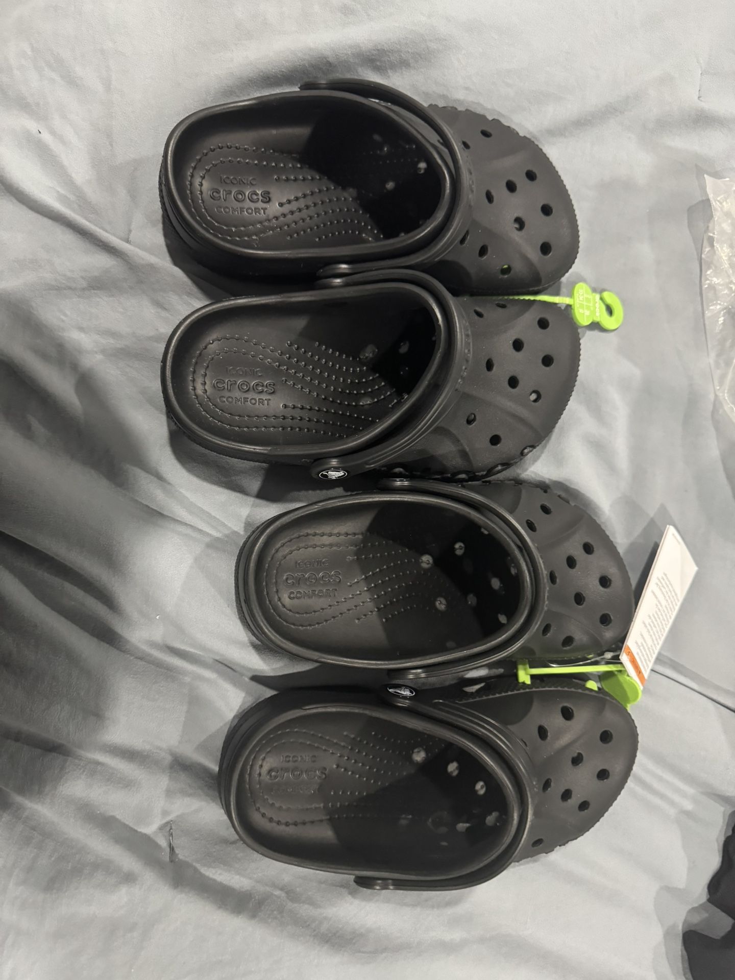 Brand New Crocks- Junior Size 2-black