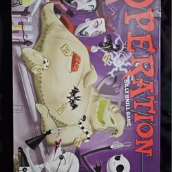 Operation: Disney Tim Burton's The Nightmare Before Christmas Collector's Edition board game. 