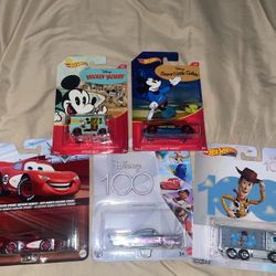 Disney Hotwheels 