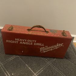 Vintage Case Heavy Duty Right Angle Drill 