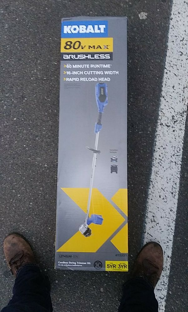 Kobalt 80v max brushless weed eater for Sale in Federal Way, WA OfferUp