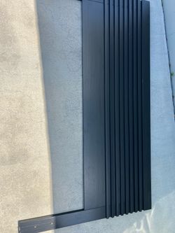 Free Black Wood Headboard for Queen bed – Pickup Only