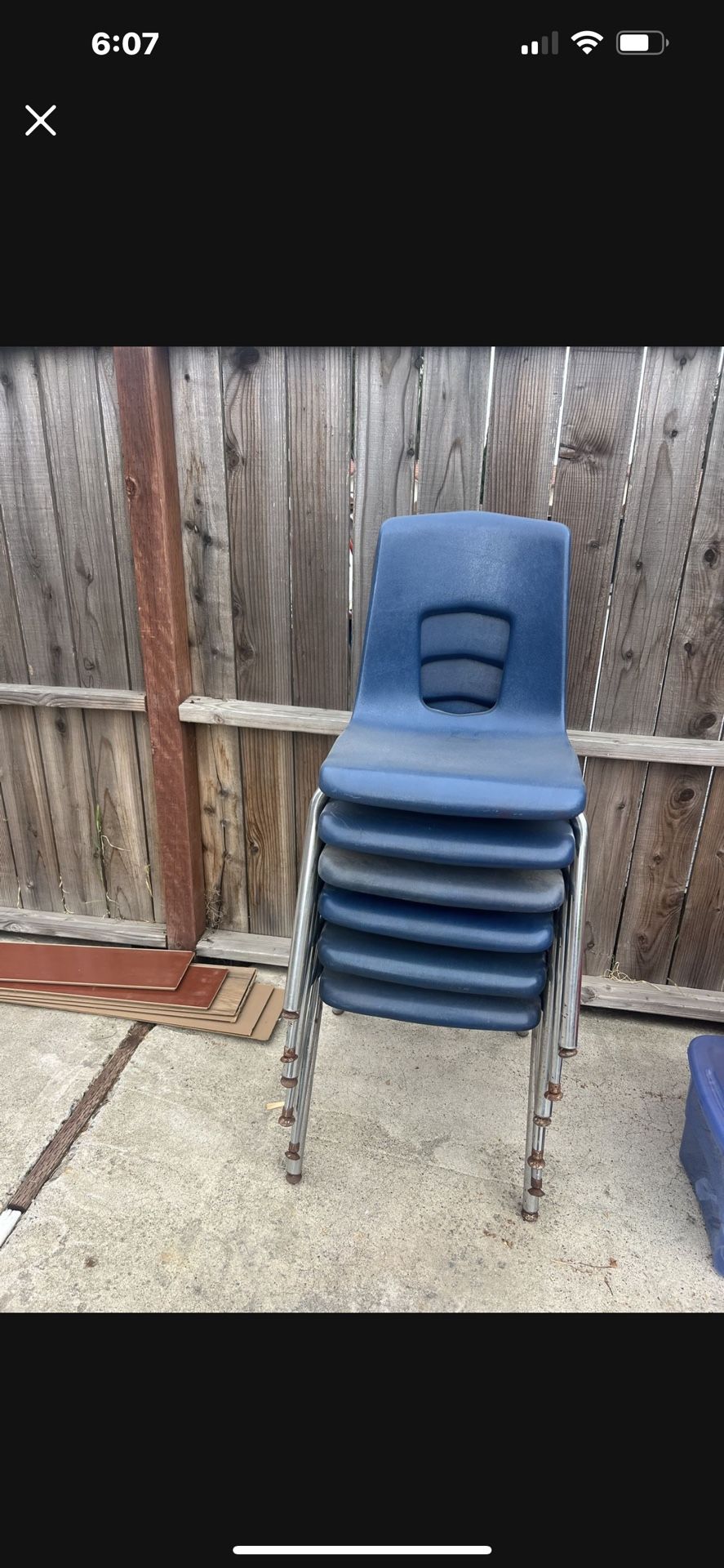 6 Chairs Good Condition