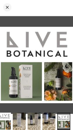 NEW!  Live Botanicals Solar Return Revitalizing Essence (1.7 fl oz)