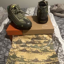 Nike Air Max 95 Corteiz Gutta Green Brand new in the original box Size mens US 9, EU 42.5 Authentic  Last sale stockX 660$