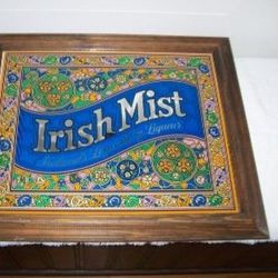Irish Mist Vintage Mirror