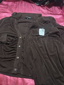 Brown 2 Piece