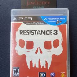 Resistance 3 PS3 PlayStation 3 Game