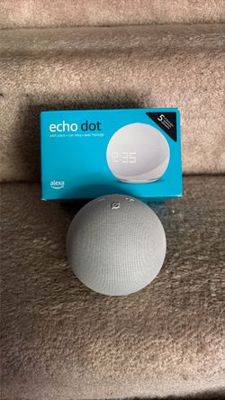 Amazon Echo Dot with Clock (5th Gen)