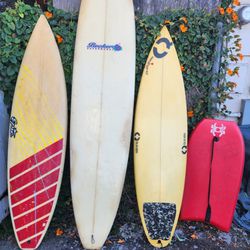 Surfboards And Boogie Boards $30 To $150
