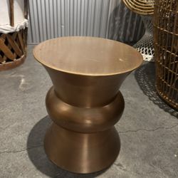 Metal Copper Side table