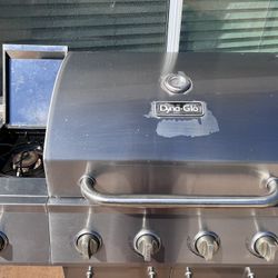 Grill With Burner Includes Propane Tank