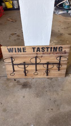 Farmhouse wine rack