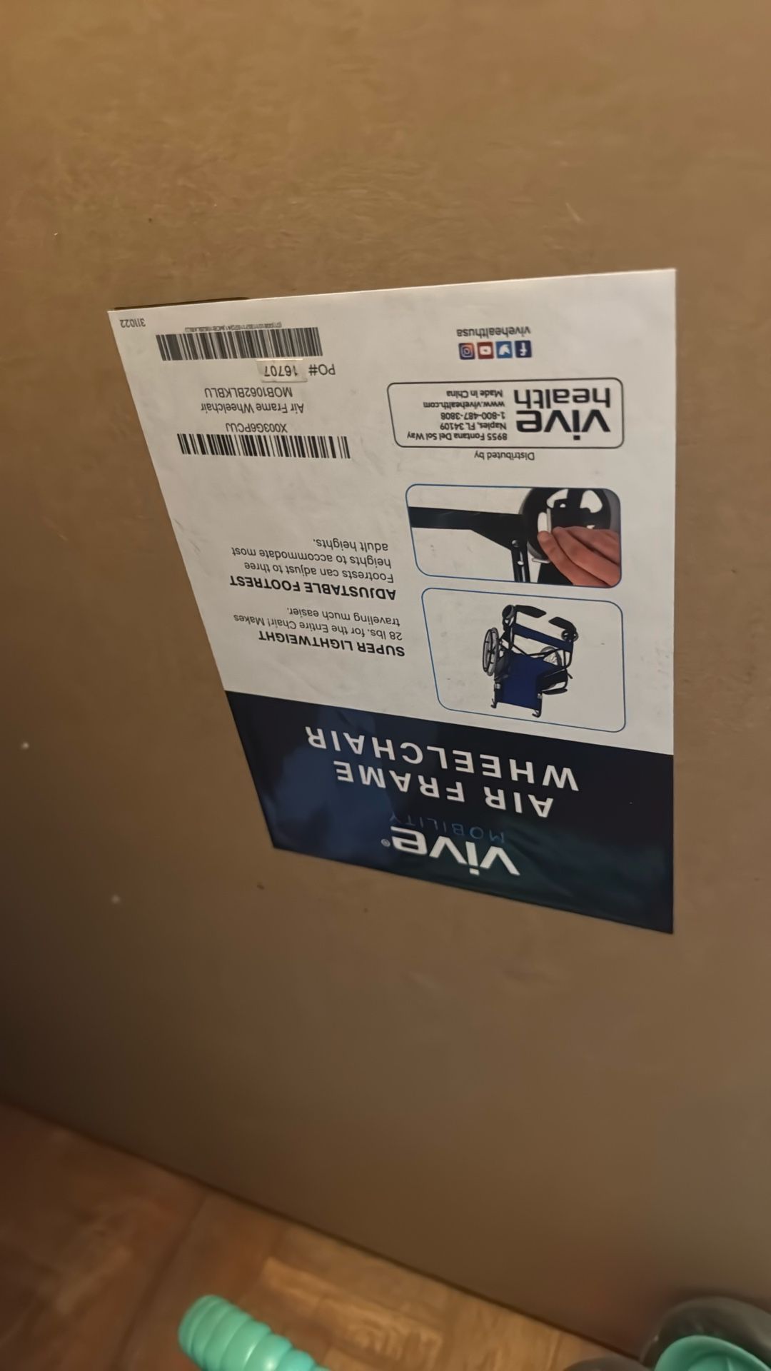 Brand New Never Been Out Of The Box Comes With Both Legs