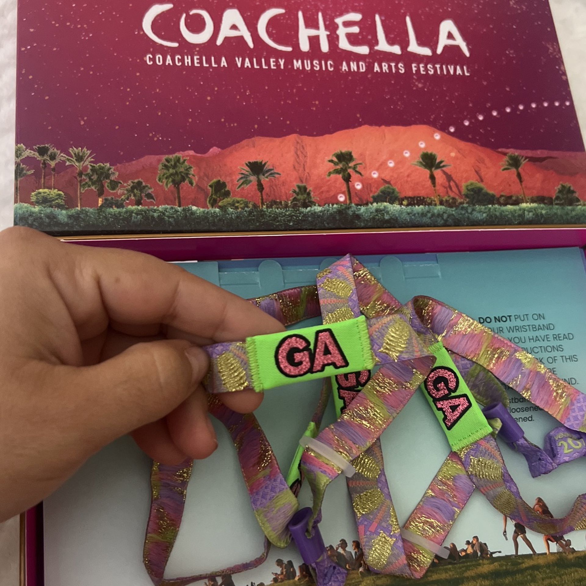 Coachella Tickets 21-23 April 