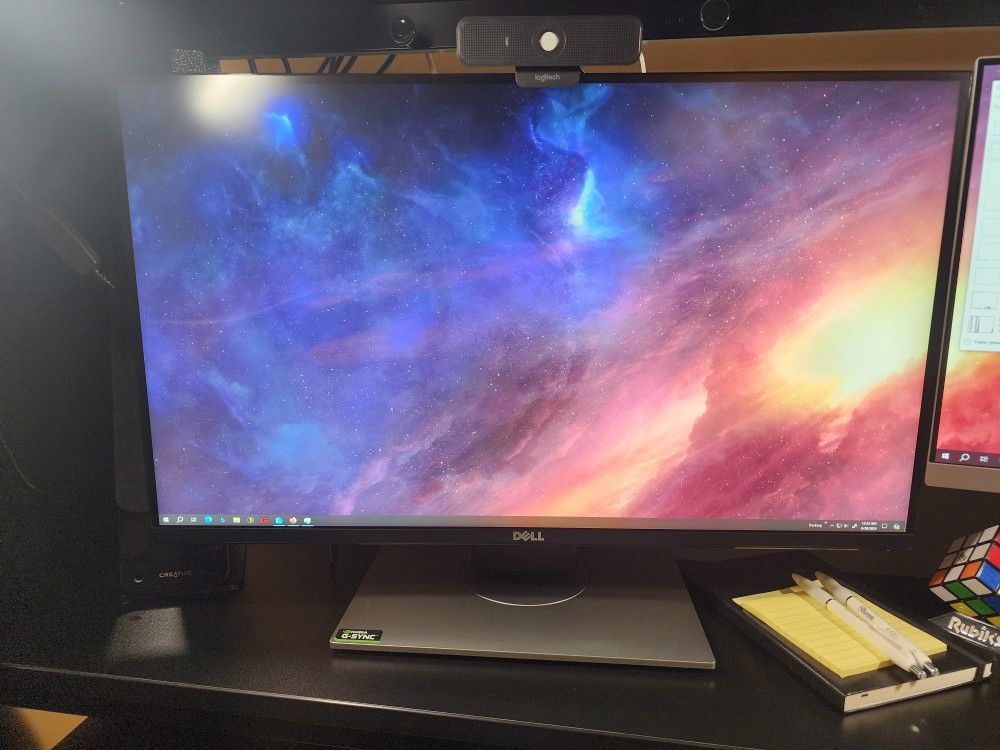 Dell - 27" LED QHD G-SYNC Monitor - Black (Model:S2716DGR)