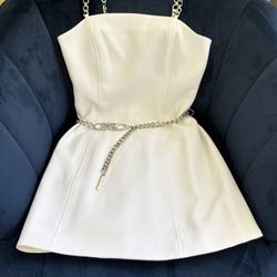 MICHAEL KORS WHITE DRESS 