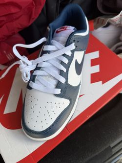 Nike Dunk Lows White/Valerian Blue (Brand New)