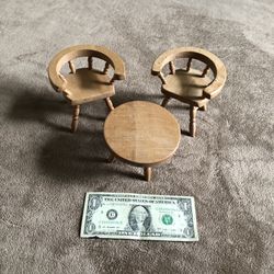 Vintage Collectible Doll  Furniture