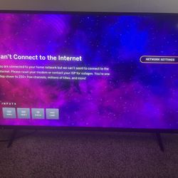 43” Vizio Smart Tv