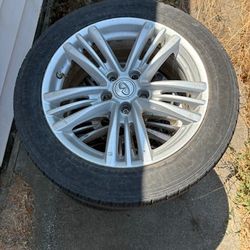 STOCK INFINITI WHEELS  OFF G37 !! TIRES BRANDNEW ASSWELL NO RASH !! 'Still Up For Grabs ' Like Brand New Never Used Them Took Off right Wen Got Car!!!