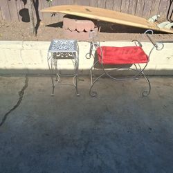 Outdoor Chair And Table