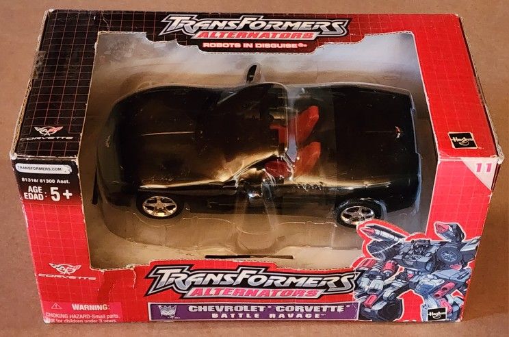 Hasbro Transformers Alternators: Chevrolet Corvette Battle Ravage Action Figure