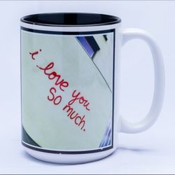 Collectible "I Love You So Much" Mug - Austin wall art