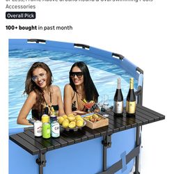New in box! Steel pool bar