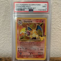 Pokemon Charizard 4/102 PSA 9 Holo Celebrations 25th Anniversary English Edition