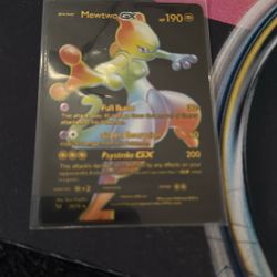 !!!!NON TCG!!!! Fan Art MEWTWO GX