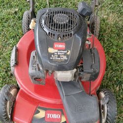 Toro Self Propelled Mower....
