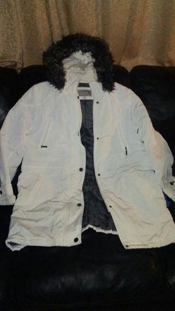 Like new white croft and barrow coat