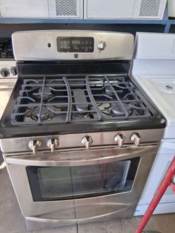 Kenmore stainless gas stove 5 burner and parts
