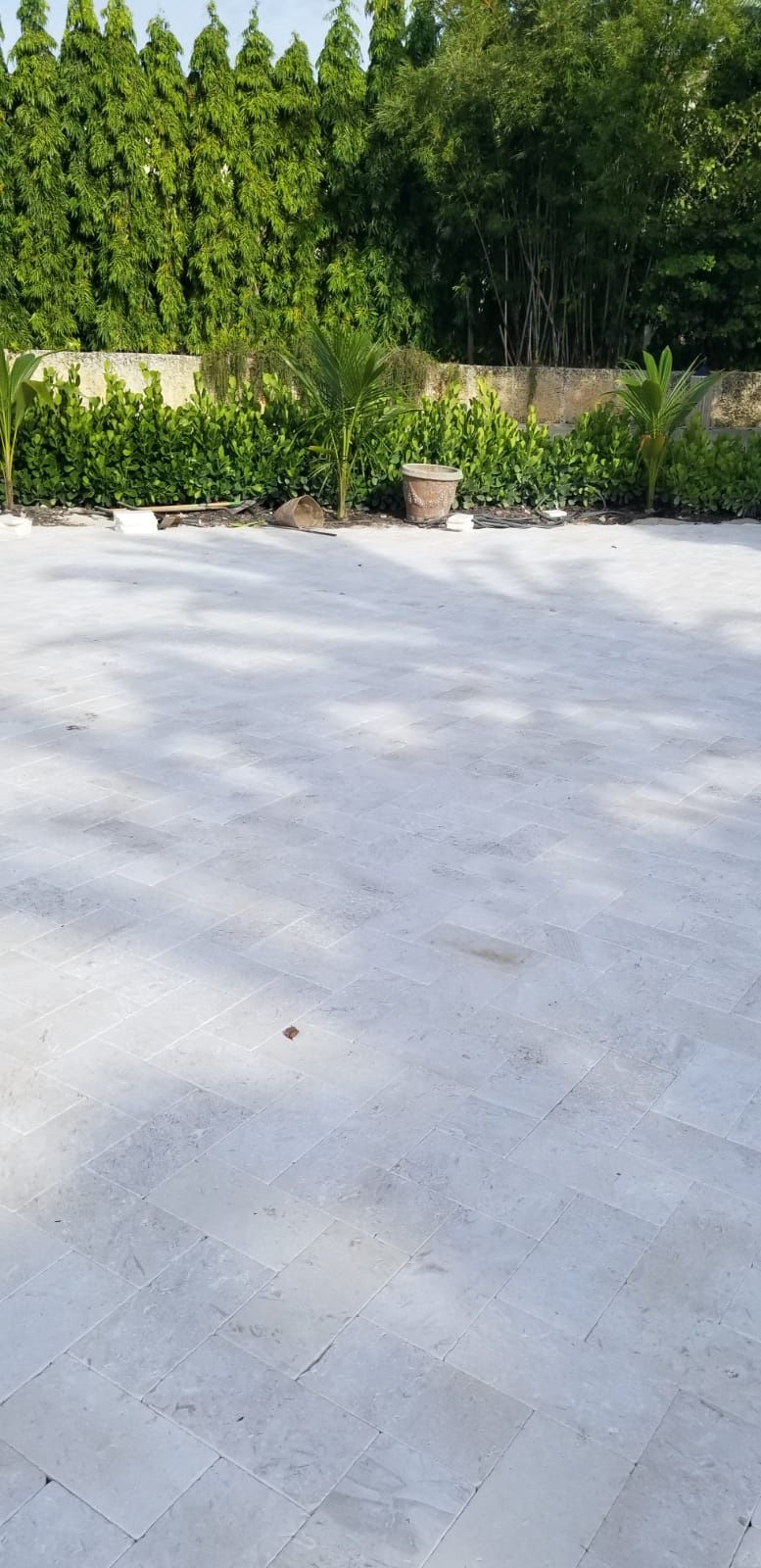 Shell stone travertine pavers for patio and driveway (Sold by sf) for ...