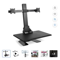 Mount-It. Wide Motorized Sit-Stand Desk Converter | MI-7952