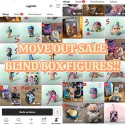 MOVE OUT SALE: Blind Box Figure